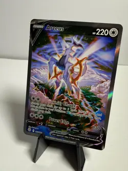 Arceus V 166/172 Ultra Rare Brilliant Stars Pokemon Holo Near Mint - Image 1
