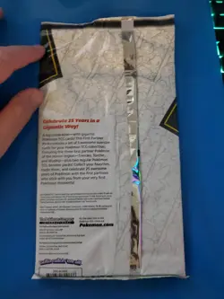 Pokemon TCG 25th Anniversary Train On First Partner Pack Hoenn Oversized Sealed! - Image 2