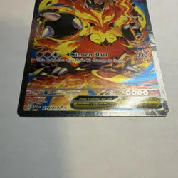 Pokemon Mega Emboar EX 273/217 ASC Holo Full Art Stage 2 Fire 380HP - Image 2