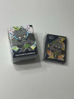 Pokemon 2025 NAIC Competitor Deck Box & Sleeves Cornerstone Mask Ogerpon Sealed - Image 1