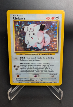 Clefairy - Base Set Unlimited 5/102 - Pokemon TCG (Vintage WOTC) - MP/HP - Image 1