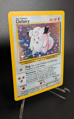 Clefairy - Base Set Unlimited 5/102 - Pokemon TCG (Vintage WOTC) - MP/HP - Image 2