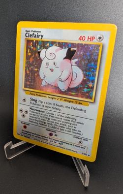 Clefairy - Base Set Unlimited 5/102 - Pokemon TCG (Vintage WOTC) - MP/HP - Image 3