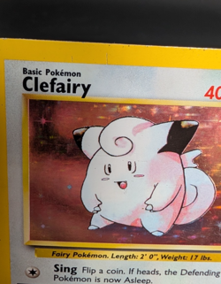 Clefairy - Base Set Unlimited 5/102 - Pokemon TCG (Vintage WOTC) - MP/HP - Image 4