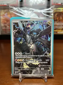 N's Zekrom Pokemon Center Stamp SEALED Promo Ascended Heroes PC ETB - Image 1