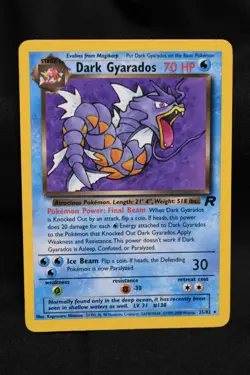 Dark Gyarados 25/82 NM Team Rocket Regular Unlimited Pokemon TCG Near Mint - Image 1