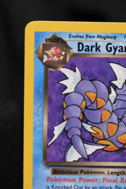 Dark Gyarados 25/82 NM Team Rocket Regular Unlimited Pokemon TCG Near Mint - Image 2