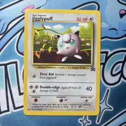 Jigglypuff #7 Pokemon Promo WOTC Black Star Promo - Image 1