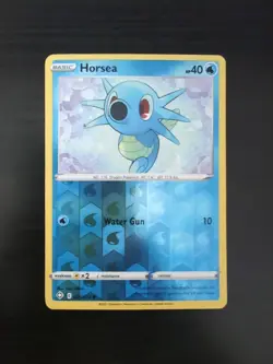2021 Pokemon Horsea 020/072 Shining Fates Reverse Holo - Image 1