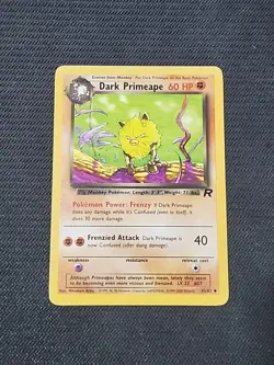 Pokemon Team Rocket "Dark Primeape" 43/82 / Uncommon / Lightly Played - Image 1