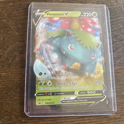 Venusaur V SWSH100 SWSH: Sword & Shield Promo Holo Pokemon TCG - NM - Image 1