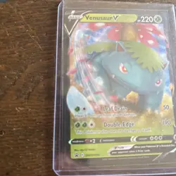 Venusaur V SWSH100 SWSH: Sword & Shield Promo Holo Pokemon TCG - NM - Image 2