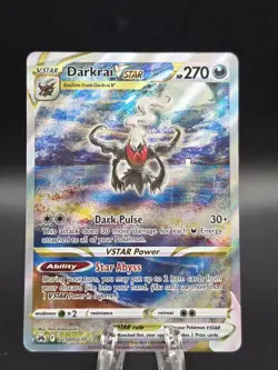Pokemon TCG Darkrai VSTAR GG50/GG70 Crown Zenith: Galarian Gallery Holo - Image 1