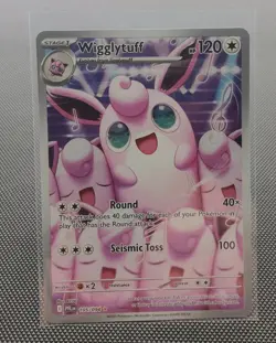 Pokemon TCG Phantasmal Flames - Wigglytuff 105/94 Illustration Rare IR Full Art - Image 1