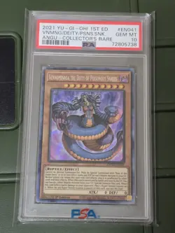 2021 Yugioh 1st Edition Vennominaga, The Deity Of Poisonous Snakes Collectors... - Image 1