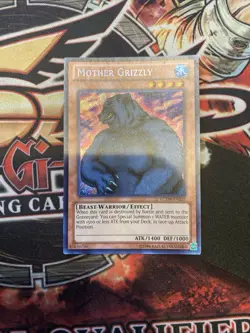 Yugioh Mother Grizzly LCYW-EN237 Secret Rare Yugi's World - NM - Image 1