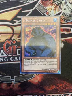 Yugioh Mother Grizzly LCYW-EN237 Secret Rare Yugi's World - NM - Image 2