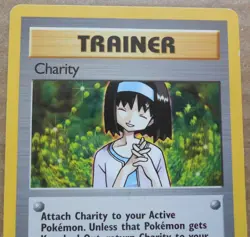 Charity 99/132 Rare Non-Holo Gym Heroes Set Pokemon Trainer Card LP - Image 2