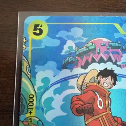 Monkey D. Luffy One Piece OP08 Treasure Rare Parallel English - Image 2