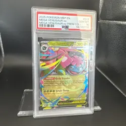 2025 Pokemon Mega Evolutions Mega Venusaur EX #013 Graded PSA 10 - Image 4
