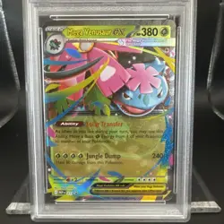 2025 Pokemon Mega Evolutions Mega Venusaur EX #013 Graded PSA 10 - Image 3