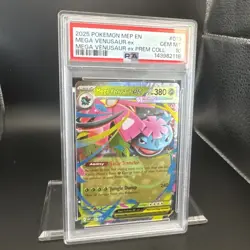 2025 Pokemon Mega Evolutions Mega Venusaur EX #013 Graded PSA 10 - Image 5