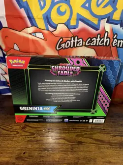 Pokemon TCG Greninja ex Box Shrouded Fable New *Minor Scuffs* - Image 2