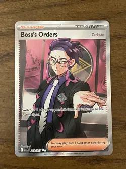 Pokemon TCG- Boss's Orders 256/217 Full Art Ultra Rare Ascended Heroes - Image 1