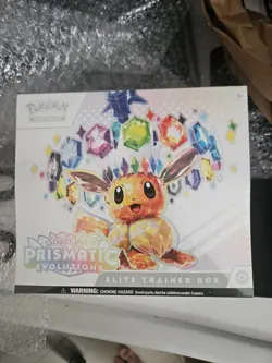 Pokemon TCG: S&V Prismatic Evolutions Factory Sealed Elite Trainer Box - Image 1