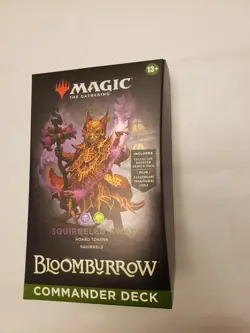 Squirreled away Bloomburrow Commander Deck MTG Magic w collector booster sample - Image 1