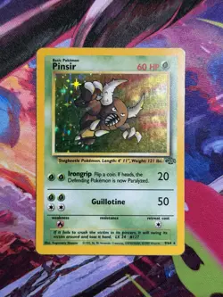 Pinsir 25/64 1st Edition Jungle Pokemon Card 1999 HP - Image 1