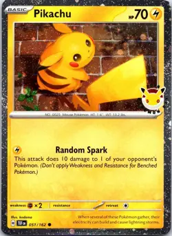 Pikachu (Pokemon Day 2026) 051/162 Holo Common Temporal Forces Pokemon NM - Image 1
