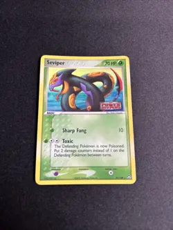 Pokemon Power Keepers 23/108 Seviper Reverse Holo Stamped LP-NM - Image 1