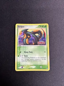 Pokemon Power Keepers 23/108 Seviper Reverse Holo Stamped LP-NM - Image 2