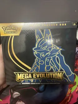 Pokemon TCG Mega Evolution ETB Lucario New Sealed - Image 1