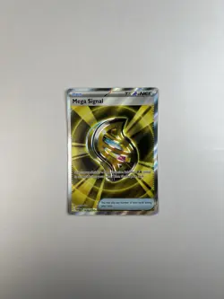 Mega Signal 171/132 Ultra Rare Full Art Pokemon Mega Evolution - NM - Image 1