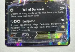Umbreon EX 55/124 Fates Collide Holo Pokemon TCG “ Near Mint” - Image 3
