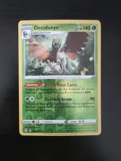 2021 Pokemon Decidueye 008/072 Shining Fates Reverse Holo - Image 1