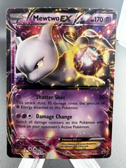 Pokemon TCG Mewtwo XY107 Black Star Promo - Image 2