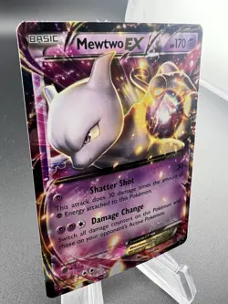 Pokemon TCG Mewtwo XY107 Black Star Promo - Image 3