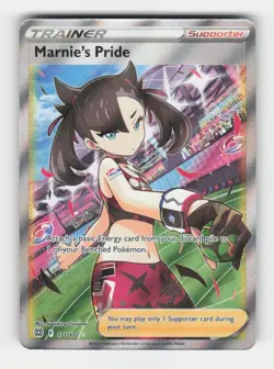 Marnie's Pride (Full Art) SWSH09: Brilliant Stars (SWSH09) 171/172 Holofoil U... - Image 3