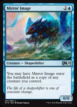 Mirror Image - Near Mint MTG Magic 2019 Core Set - Image 1