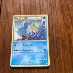 Gyarados 4/123 Holo Rare Heart Gold Soul Silver Base Set Pokemon - Image 1