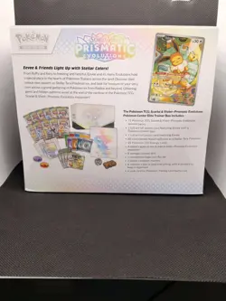 Prismatic Evolutions Pokemon Center Exclusive Elite Trainer Box Factory Sealed - Image 4