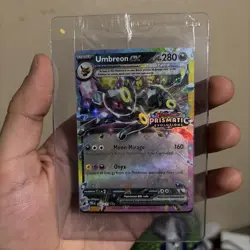 POKEMON SEALED UMBREON EX 060/131 PRISMATIC SURPRISE BOX STAMPED PROMO - Image 1