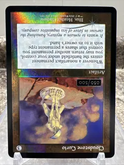 MTG Cloudstone Curio - Retro FOIL - Serialized (50/500) NM #ML - Image 2
