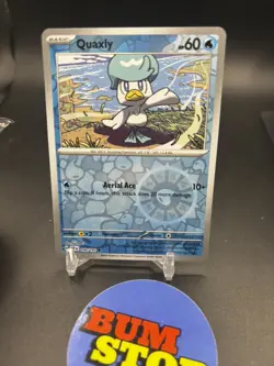 Pokemon Surging Sparks REVERSE HOLO Quaxly 050/191 TCG NINTENDO - Image 1