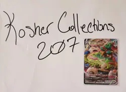 Pokemon TCG Snorlax VMAX Sword & Shield Base Set 142/202 NM+ - Image 1