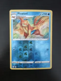 2021 Pokemon Floatzel 023/072 Shining Fates Reverse Holo - Image 1