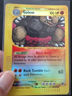 Pokemon - Golem (Reverse Holo) - 14165 - Uncommon - Expedition - Mint - Image 3